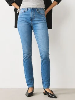 Best Next Jean bleu moyen - Jeans skinny extensible taille milieu