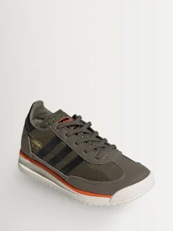 adidas originals Kaki/noir - Baskets SL 72 RS à lacets élastiques| Baskets
