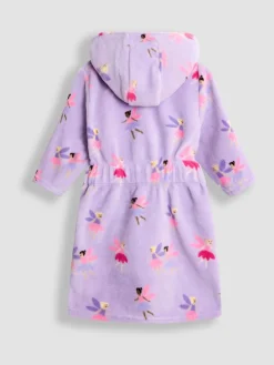 Discount Jojo Maman Bébé - Peignoir Lilas motif fée