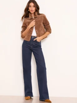 Clearance Lipsy Jean habillé à détail couture jambe large