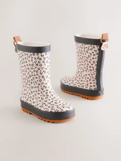Clearance Next Léopard neutre - Bottes de pluie
