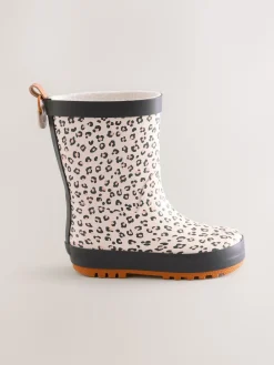 Clearance Next Léopard neutre - Bottes de pluie