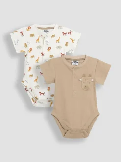 Best Jojo Maman Bébé Lot 2bodies à manches courtes