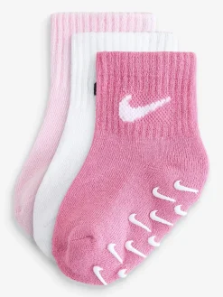 Hot Nike Lot de 3 paires de chaussettes Gripper
