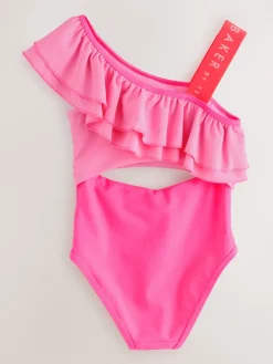 Baker by Ted Baker Maillot de bain Rose à volants| Maillots De Bain