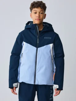 Online Baker by Ted Baker Manteau de ski imperméable bleu