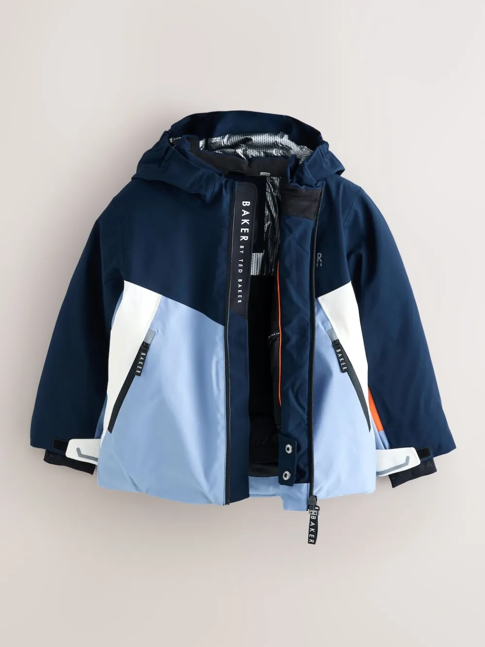 Online Baker by Ted Baker Manteau de ski imperméable bleu