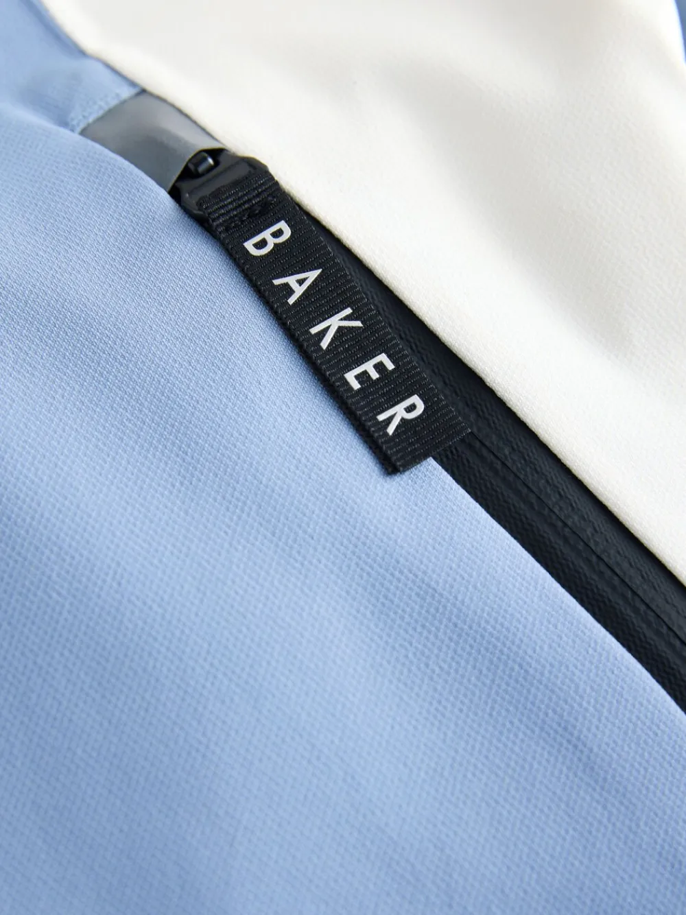 Online Baker by Ted Baker Manteau de ski imperméable bleu