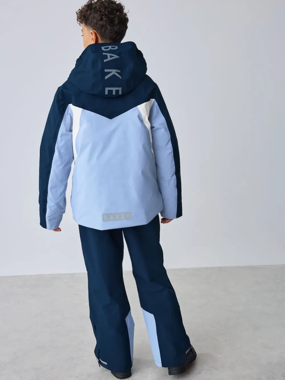 Online Baker by Ted Baker Manteau de ski imperméable bleu