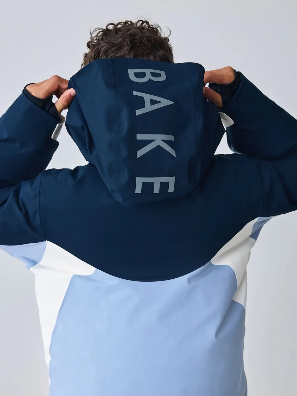 Online Baker by Ted Baker Manteau de ski imperméable bleu