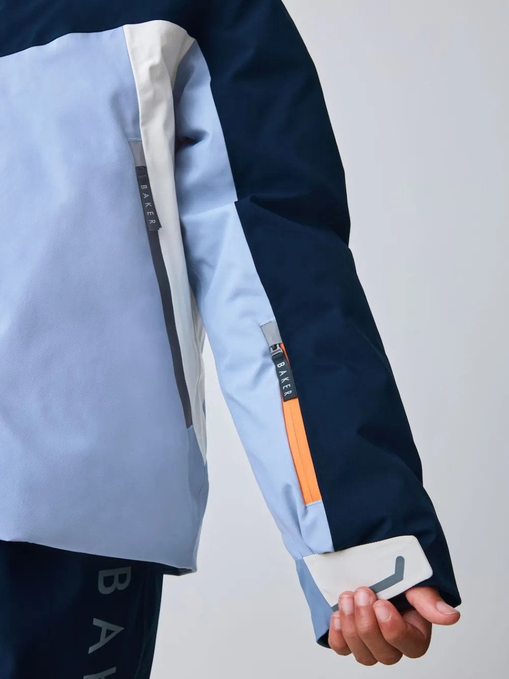 Online Baker by Ted Baker Manteau de ski imperméable bleu