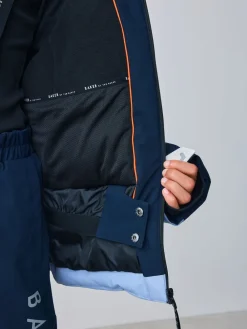 Online Baker by Ted Baker Manteau de ski imperméable bleu