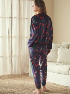 B by Ted Baker marine - pyjama Twosie confortable|Femme Pyjamas|Vêtements Détente