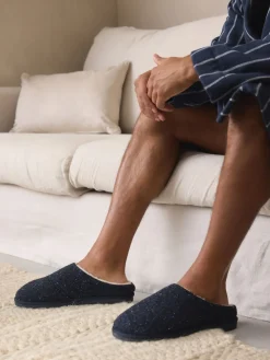 Next marine - Chaussons à motifs|Homme Chaussons|Vêtements Détente