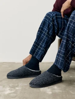 Next marine - Chaussons à motifs|Homme Chaussons|Vêtements Détente