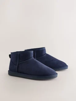 Clearance Next marine - Chaussons bottes en microdaim