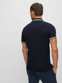 BOSS - Polo Regular Fit Paddy à col à pointe|Homme Polos