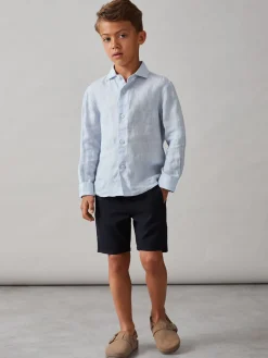 Sale Reiss marine - Short décontracté Sussex à cordon de serrage