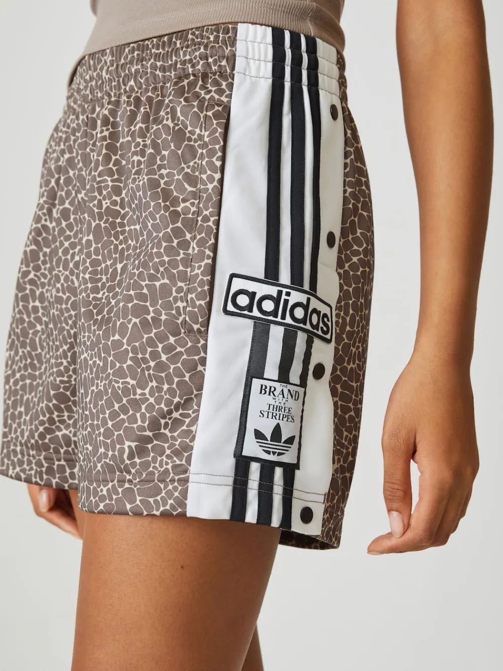 adidas originals Marron - Aop Adi-Break Shorts|Femme Shorts