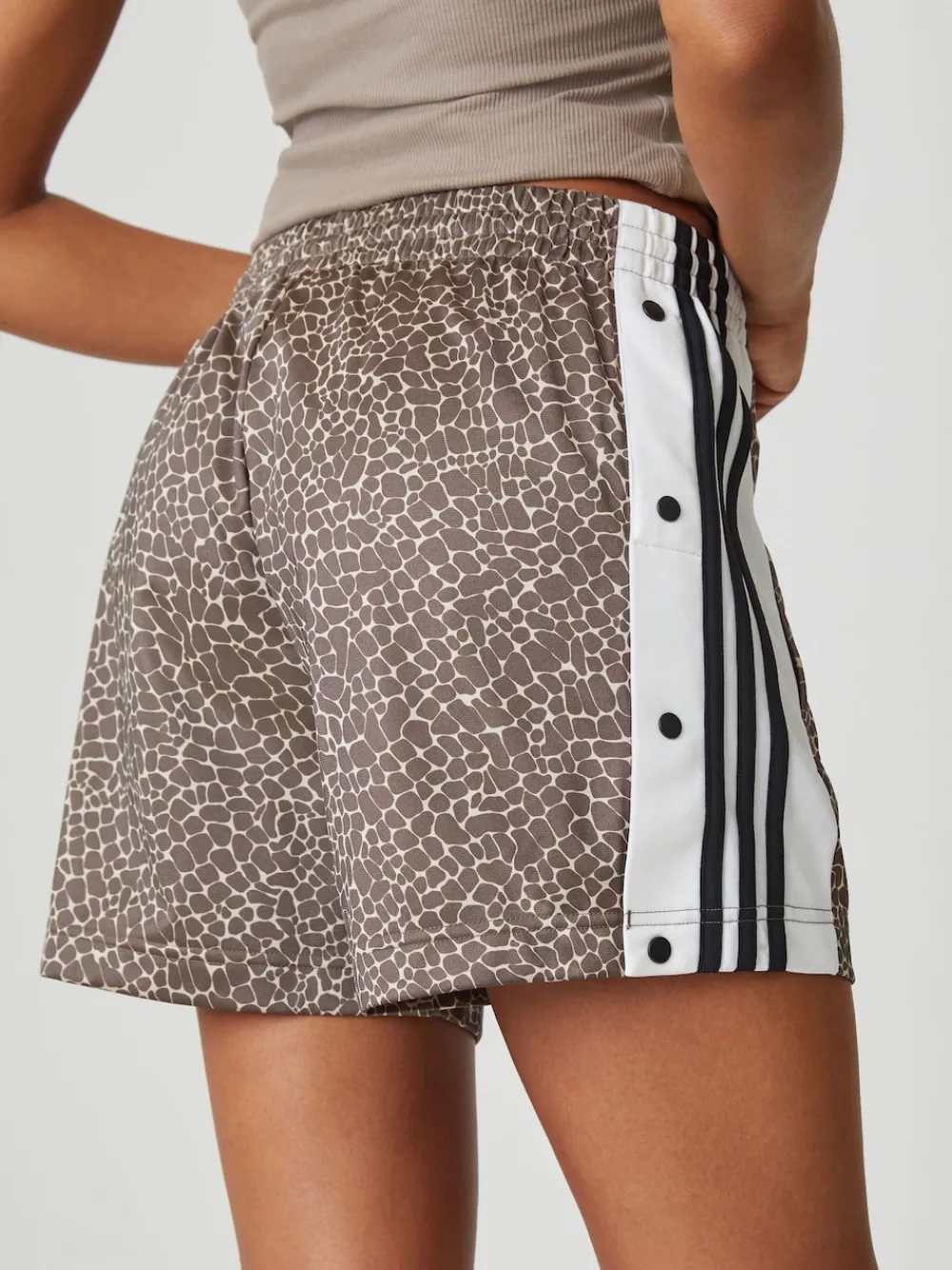 adidas originals Marron - Aop Adi-Break Shorts|Femme Shorts