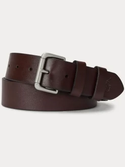 Sale Polo Ralph Lauren Marron - Leather Jeans Belt