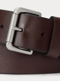 Sale Polo Ralph Lauren Marron - Leather Jeans Belt