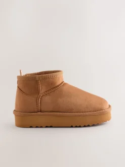 Discount Next Marron fauve - Bottes de cheville Slipper