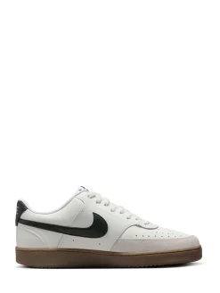 Best Nike - Baskets basses Court Vision Marron/blanc