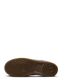 Best Nike - Baskets basses Court Vision Marron/blanc