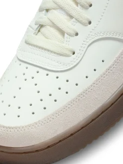 Best Nike - Baskets basses Court Vision Marron/blanc