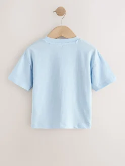 Best Next - T-shirt appliqué Manches courtes (3mths-7yrs) Mer bleue