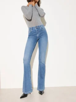Best Friends Like These Mi-lavage - Jean bootcut en Denim