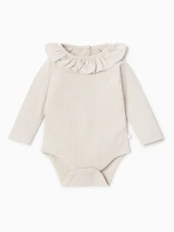 Clearance Mori body super doux à manches longues et col à volants