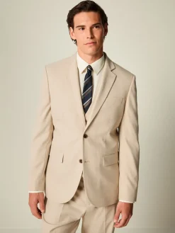 Best Next neutre - Coupe ajustée Flannel Costume Veste