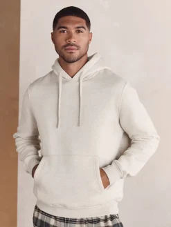 Next neutre - Ensemble sweat à capuche à manches longues à carreaux|Homme Vêtements Détente|Pyjamas