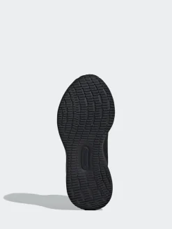 Sale adidas - Baskets de course Runfalcon 5 à lacets élastiques pour enfant Noir