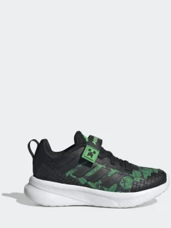 adidas Noir - Minecraft Forarun 4.0 Baskets enfant| Baskets
