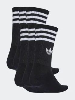 Outlet adidas originals Noir - Chaussettes à col rond 6 Lot