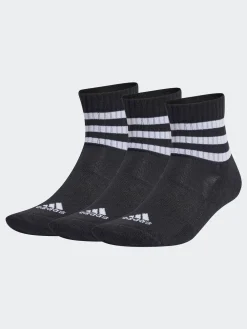 adidas Noir - 3-Rayures rembourrées Vêtements de sport rembourrés Chaussettes 3 Lot|Homme Chaussettes Et Collants|Chaussettes