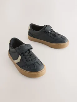 Best Next - Baskets à lacets élastiques à fermeture tactile Noir