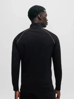 BOSS Noir - Veste en coton extensible