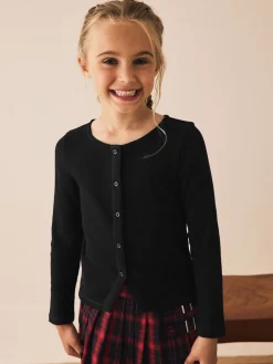 Sale Next - Cardigan côtelé à manches longues (3-16ans) Noir