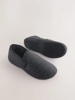 Clearance Next Noir - Chaussons fermés