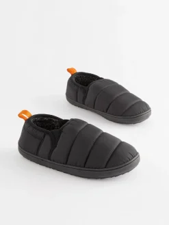 Best Next Noir - Chaussons moletonnés