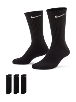 Nike Noir - Col rond - Lot de chaussettes Everyday Cushioned Crew 3 (0)