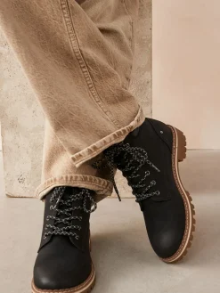 Best Next Noir - Forever Comfort® Casual Lace-Up Ankle Boots