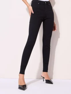 Clearance Friends Like These Noir - Jeggings taille haute