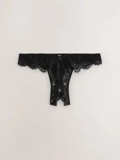 Best Next Noir - Knickers en dentelle
