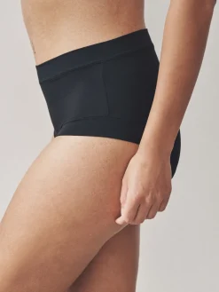 Clearance Next Noir - Lot de 2 culottes Ultimate Comfort Taille haute