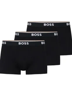 Best BOSS - Lot de boxers Power Extensible en coton 3 Noir